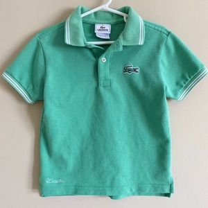 Lacoste boys collared tee 6